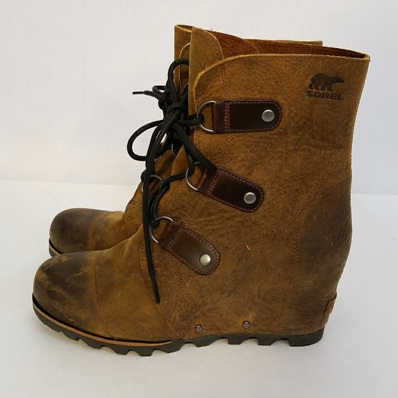 Sorel Shoes - Sorel Joan of Arctic Mid Waterproof Wedge Boots